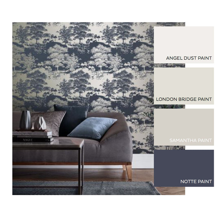 Graham & Brown Meadow Notte Wallpaper