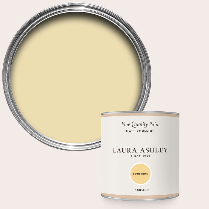 Laura Ashley Matt Emulsion Wall & Ceiling Paint - Sunshine