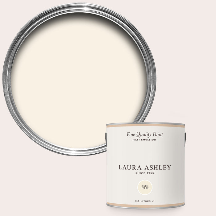 Laura Ashley Matt Emulsion Wall & Ceiling Paint - Pale Ivory