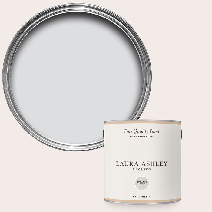 Laura Ashley Matt Emulsion Wall & Ceiling Paint - Sugared Grey