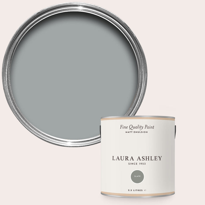 Laura Ashley Matt Emulsion Wall & Ceiling Paint - Slate