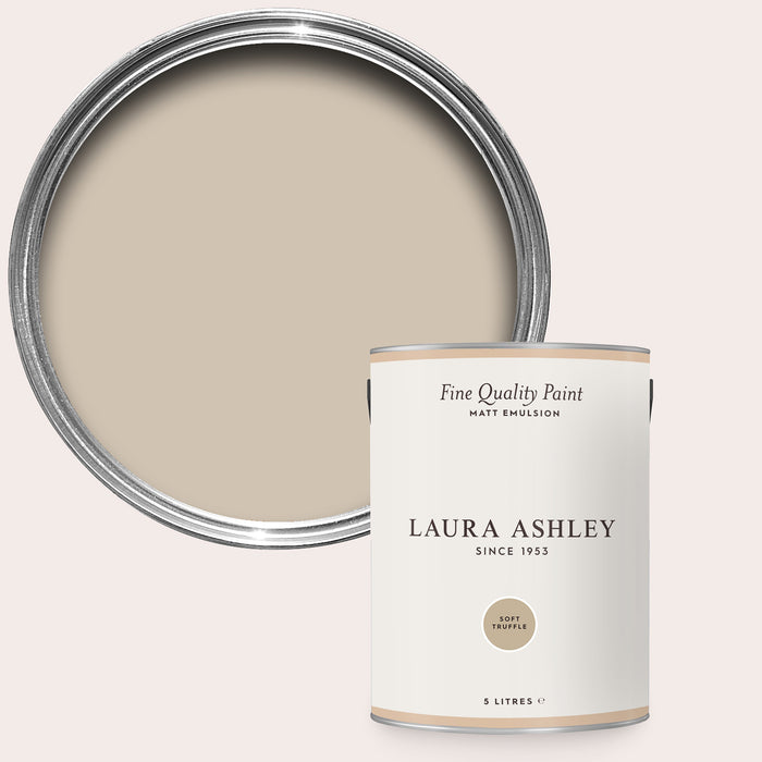 Laura Ashley Matt Emulsion Wall & Ceiling Paint - Soft Truffle