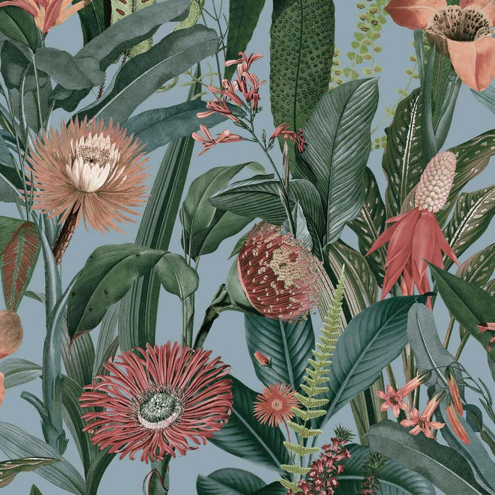 Graham & Brown Tigerlily Sky Wallpaper