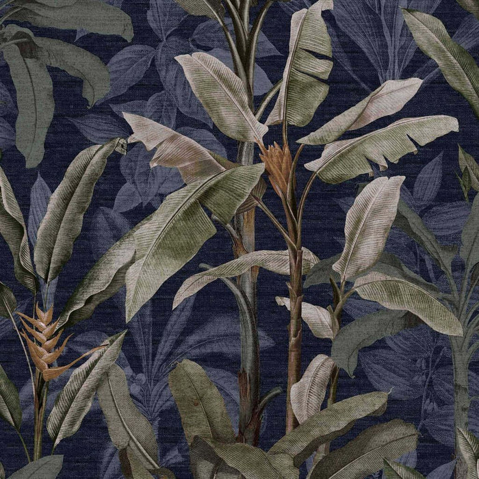 Graham & Brown Borneo Midnight Wallpaper