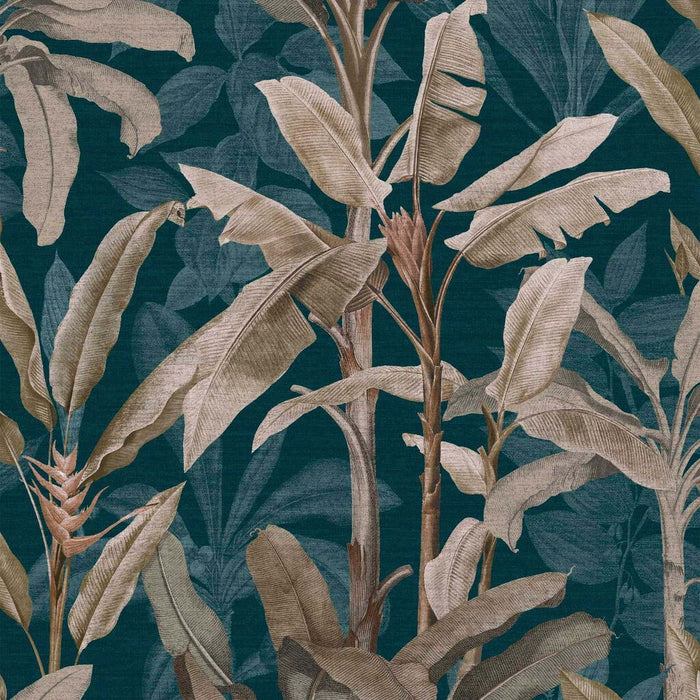 Graham & Brown Borneo Teal Wallpaper