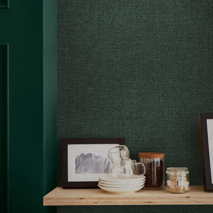 Graham & Brown Haptic Green Wallpaper