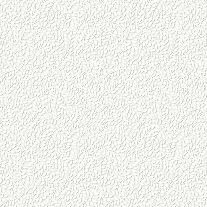 Laura Ashley Little Vines Wallpaper - Paintable White