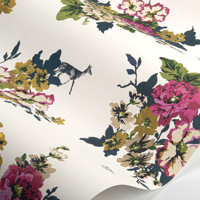 Wallpaper By Joules - Floral Creme