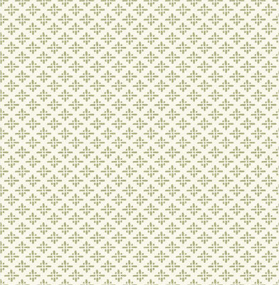 Wallpaper By Joules - Beckett Star Olive Green