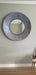 Morton Round Wall Mirror, Metal Frame, Textured Grey 