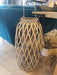 Willow Floor Lantern - Grey 72 X 33 cms - Decor Interiors -  House & Home