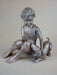 Seated Boy & Dog Figurine Sculpture - Decor Interiors -  House & Home