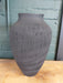 Black Textured Stone Vase - Decor Interiors -  House & Home