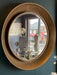 Gold Hammered Round Wall Mirror - Decor Interiors -  House & Home