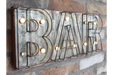 Light up Metal BAR Sign - Decor Interiors -  House & Home