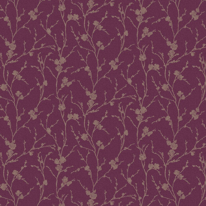 Graham & Brown Meiying Mauve Wallpaper