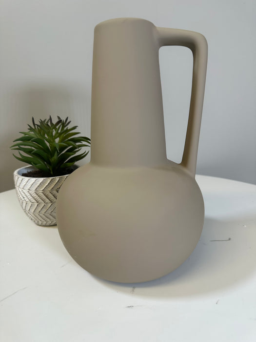 Ceramic Vase, Soft Stone