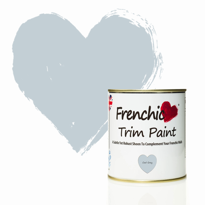 Frenchic Wood & Metal Satin Finish Trim Paint - Cool Grey