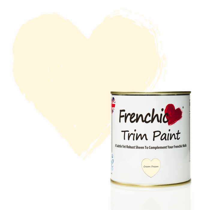 Frenchic Wood & Metal Satin Finish Trim Paint - Cream Dream