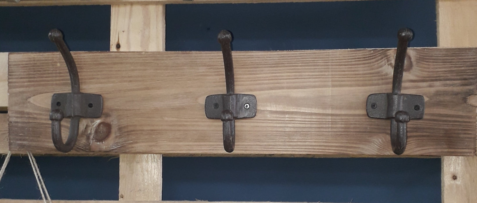 Over Sized Wooden 3 Hook Coat Rack — Decor Interiors - Home