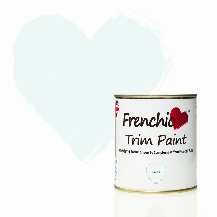 Frenchic Wood & Metal Satin Finish Trim Paint - Lamb's Wool