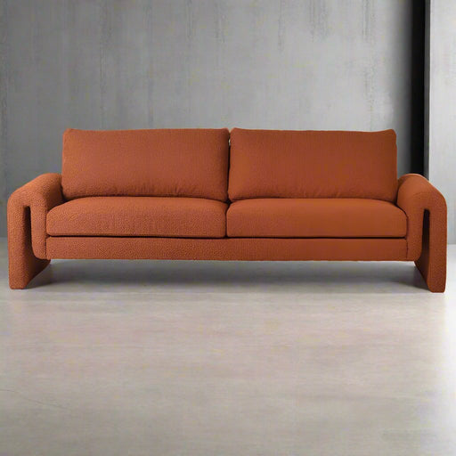 Juliette Moi Rust Boucle Sofa