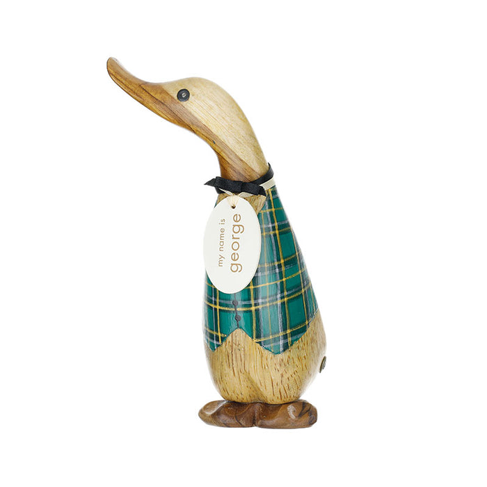 DCUK- Tartan Waistcoat Duckling – Green