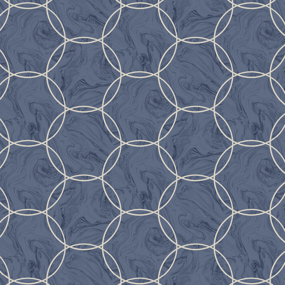 Wallpaper Savoie Cobalt | Designers Guild Wallpaper | Janine