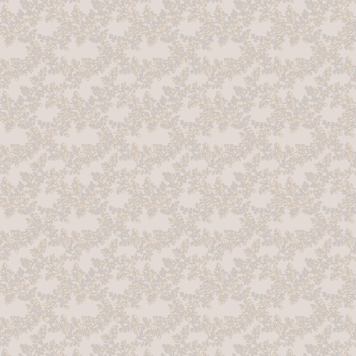 Laura Ashley Burnham Wallpaper - Dove Grey