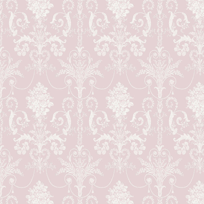 Laura Ashley Josette Wallpaper - Amethyst