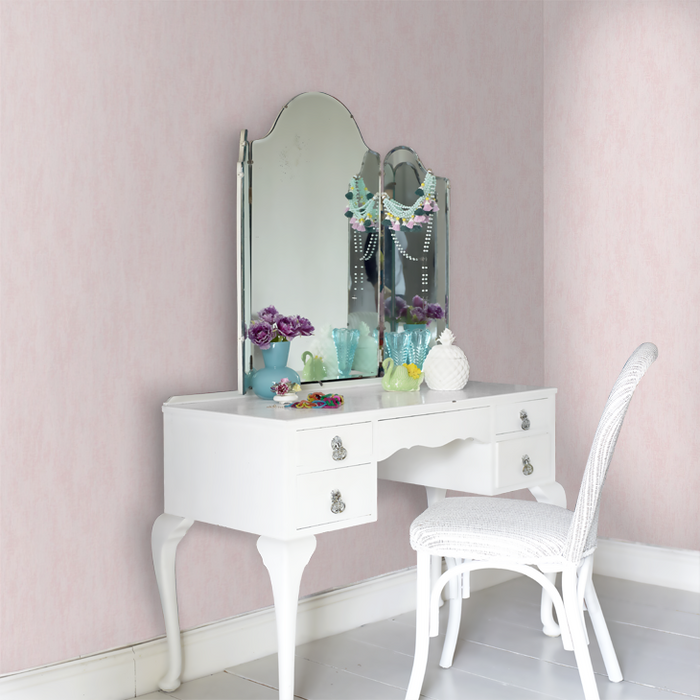 Laura Ashley Whinfell Wallpaper - Blush